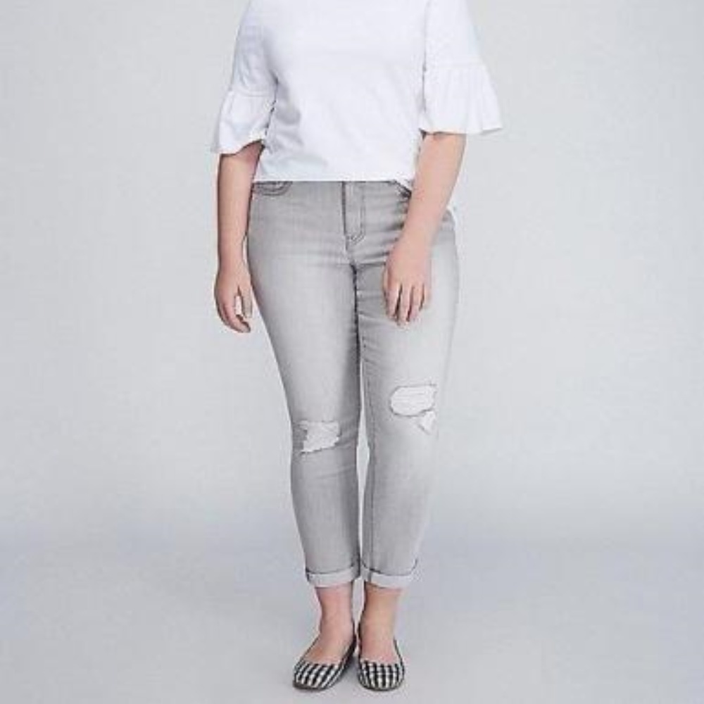 LANE BRYANT Jeans Women's DESTRUCTED Jeans Plus Size 20 NWT